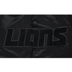 NFL DETROIT LIONS TRIPLE BLACK MANTEAU POUR HOMME (NOIR)