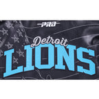 NFL DETROIT LIONS PRO PREMIUM MEN'S COAT (BLACK)