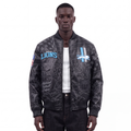 NFL DETROIT LIONS PRO PREMIUM MEN'S COAT (BLACK)