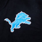 NFL DETROIT LIONS CLASSIC CORDUROY MANTEAU POUR HOMME (NOIR)