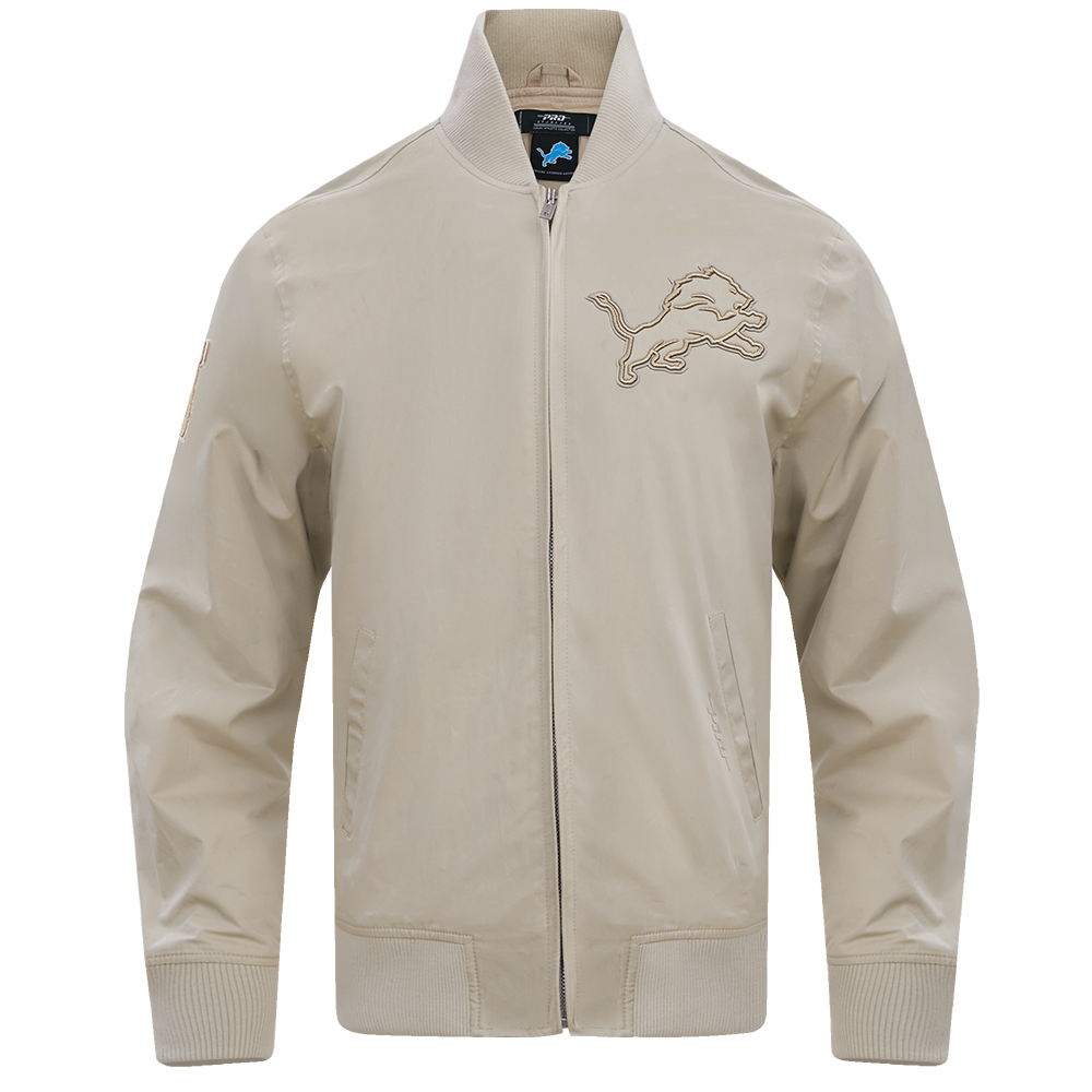 NFL DETROIT LIONS NEUTRAL BLOUSON EN SERGÉ POUR HOMME (TAUPE)