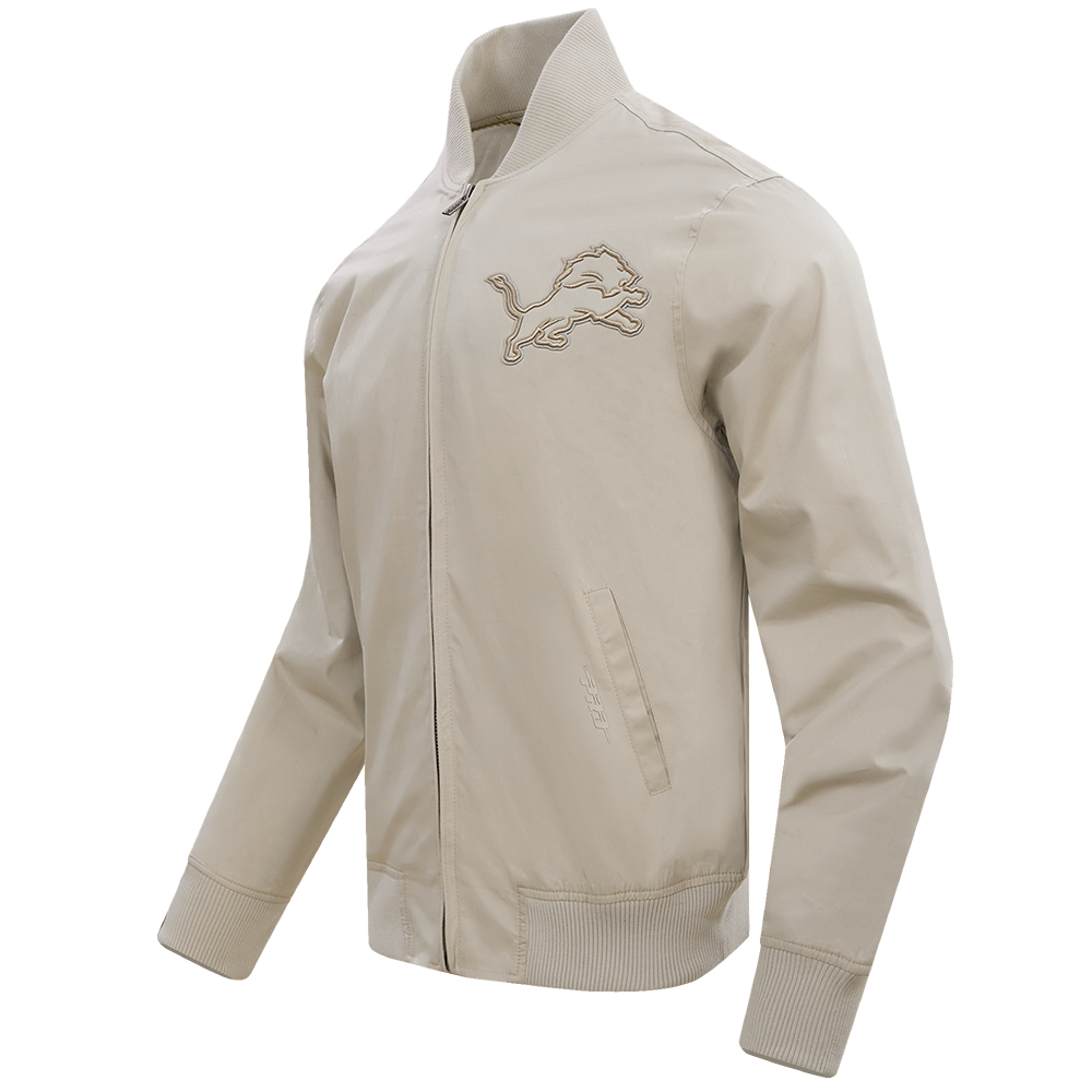 NFL DETROIT LIONS NEUTRAL BLOUSON EN SERGÉ POUR HOMME (TAUPE)
