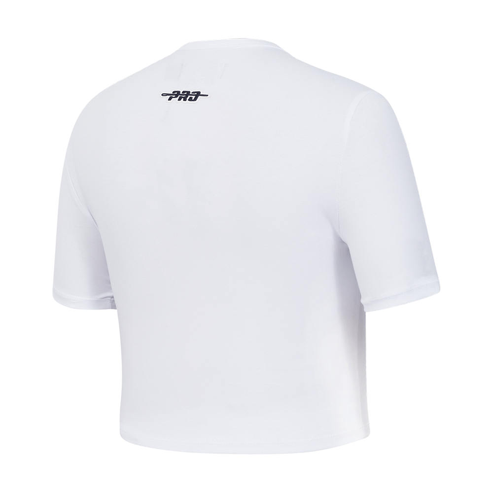 NFL DETROIT LIONS COUNTRY CLUB T-SHIRT À TAILLE DÉGAGÉE POUR FEMME (BLANC)