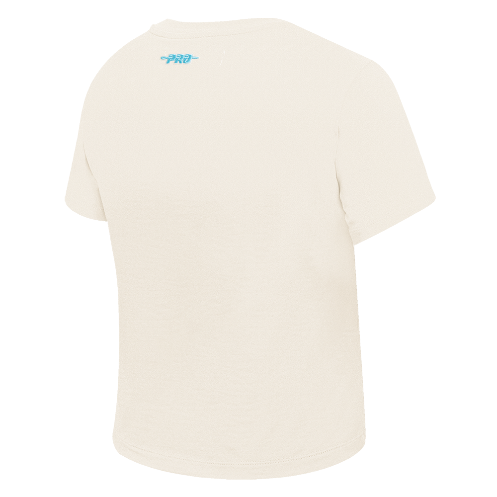 NFL DETROIT LIONS HIGH IMPACT T-SHIRT BABY DOLL POUR FEMME (COQUILLE D'ŒUF)