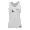 NFL DETROIT LIONS SHEER INFLUENCE CAMISOLE DOS NAGEUR À COUPE DÉCONTRACTÉE POUR FEMME (GRIS CHINÉ)