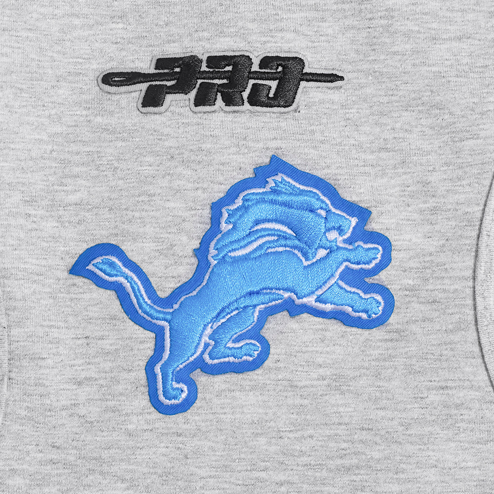 NFL DETROIT LIONS SHEER INFLUENCE CAMISOLE DOS NAGEUR À COUPE DÉCONTRACTÉE POUR FEMME (GRIS CHINÉ)