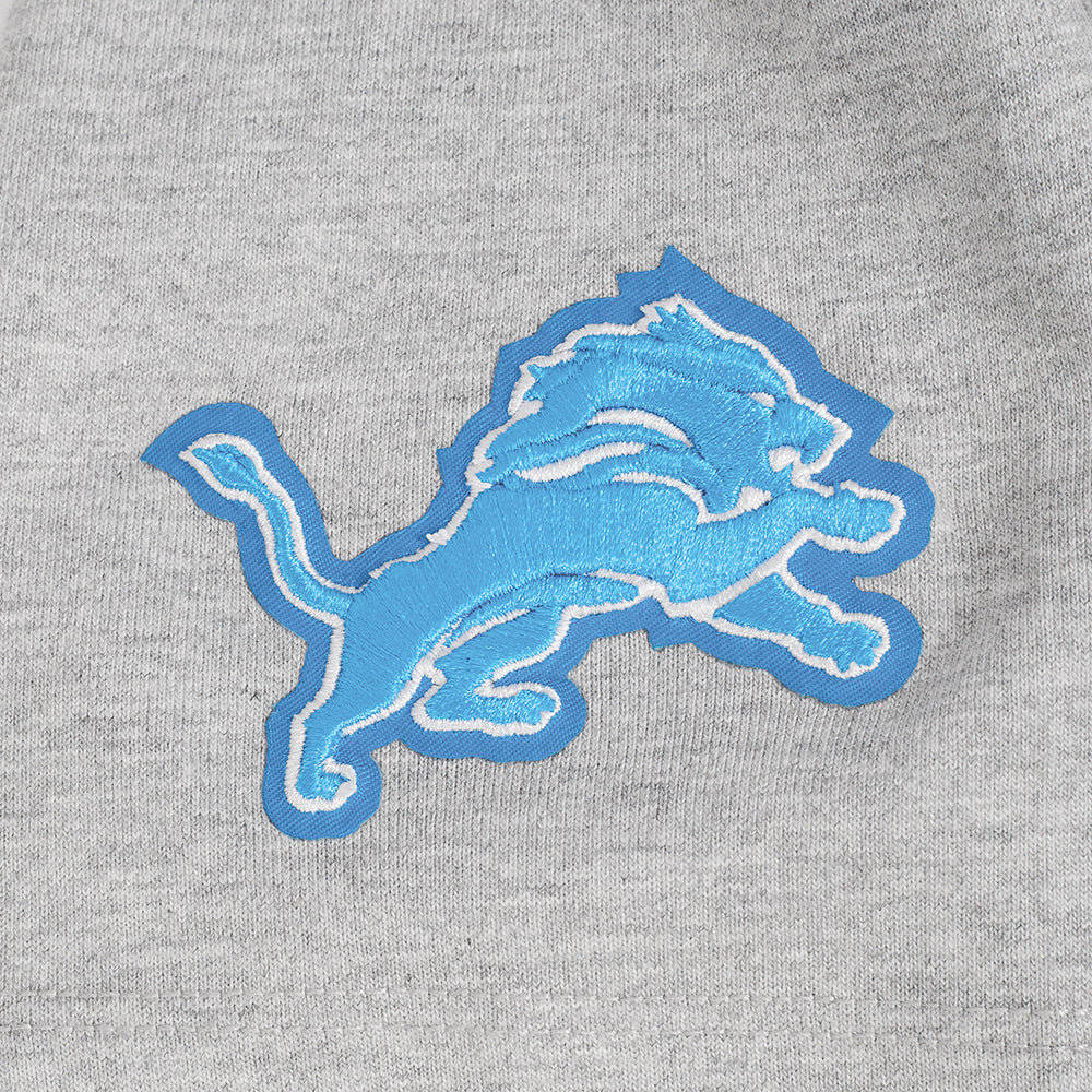 NFL DETROIT LIONS SHEER INFLUENCE T-SHIRT DE COUPE BOYFRIEND POUR FEMME (GRIS CHINÉ)