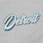 NFL DETROIT LIONS SHEER INFLUENCE T-SHIRT DE COUPE BOYFRIEND POUR FEMME (GRIS CHINÉ)