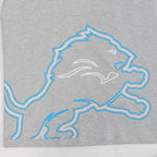 NFL DETROIT LIONS SHEER INFLUENCE T-SHIRT DE COUPE BOYFRIEND POUR FEMME (GRIS CHINÉ)