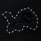 NFL DETROIT LIONS RENEGADE WOMEN'S BABY DOLL TEE (BLACK)