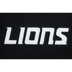 NFL DETROIT LIONS AMON RA ST. BROWN #14 CLASSIC PNN WOMEN'S SJ BOXY TEE (BLACK)