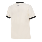 NFL DETROIT LIONS ORIGINAL PLAYERS T-SHIRT À MANCHES COURTES ET À COUPE AJUSTÉE POUR FEMME (COQUILLE D'ŒUF/NOIR)