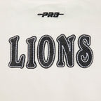 NFL DETROIT LIONS REBEL ATHLETICS CHANDAIL À COL ROND EN MOLLETON POUR FEMME (COQUILLE D'ŒUF)