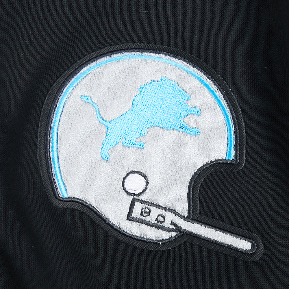 NFL DETROIT LIONS BEST OF WOMEN'S FLC FZ HOODIE (BLACK)
