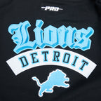 NFL DETROIT LIONS BEST OF WOMEN'S FLC FZ HOODIE (BLACK)