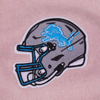 NFL DETROIT LIONS CHANDAIL OUATÉ À COL ROND POUR FEMME (MAUVE DÉLAVÉ)