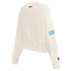 NFL DETROIT LIONS ORIGINAL PLAYERS CHANDAIL OUATÉ À COL ROND POUR FEMME (COQUILLE D'ŒUF)