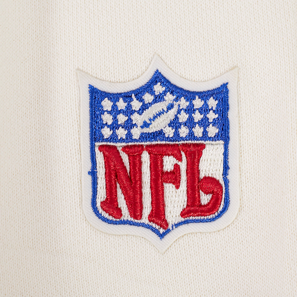 NFL DETROIT LIONS ORIGINAL PLAYERS CHANDAIL OUATÉ À COL ROND POUR FEMME (COQUILLE D'ŒUF)