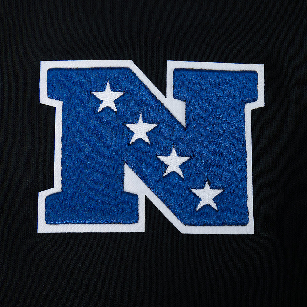 NFL DETROIT LIONS PLAYBACK WOMEN'S CREWNECK SWEATSHIRT (BLACK)