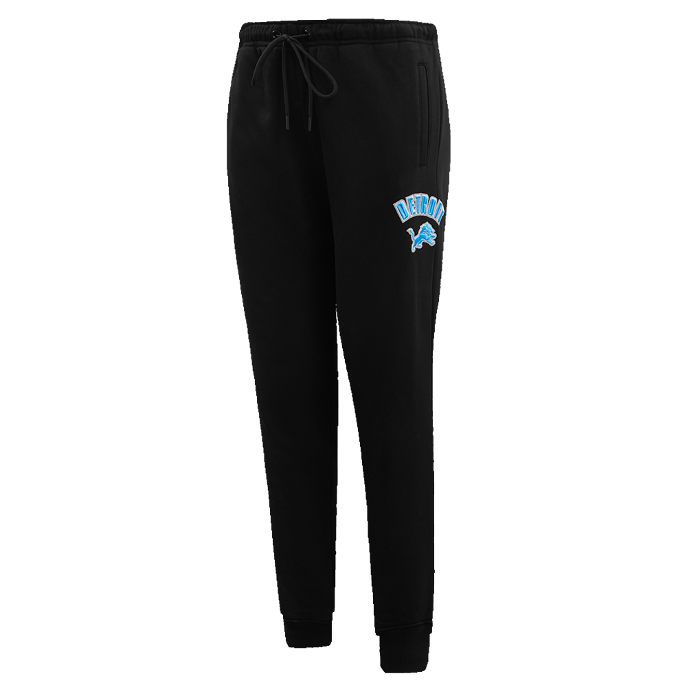 NFL DETROIT LIONS CLASSIC PANTALON OUATÉ POUR FEMME (NOIR)