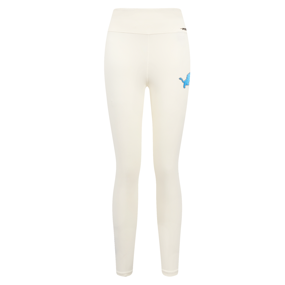 NFL DETROIT LIONS RETRO CLASSIC WOMEN'S JERSEY LEGGING (EGGSHELL)