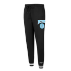 NFL DETROIT LIONS CREST EMBLEM WOMEN'S RIB FLC SWEATPANT (BLACK)