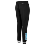 NFL DETROIT LIONS CREST EMBLEM WOMEN'S RIB FLC SWEATPANT (BLACK)