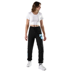 NFL DETROIT LIONS CREST EMBLEM WOMEN'S RIB FLC SWEATPANT (BLACK)