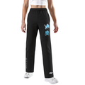 NFL DETROIT LIONS REBEL ATHLETICS WOMEN'S STRAIGHT LEG SWEATPANT (BLACK)