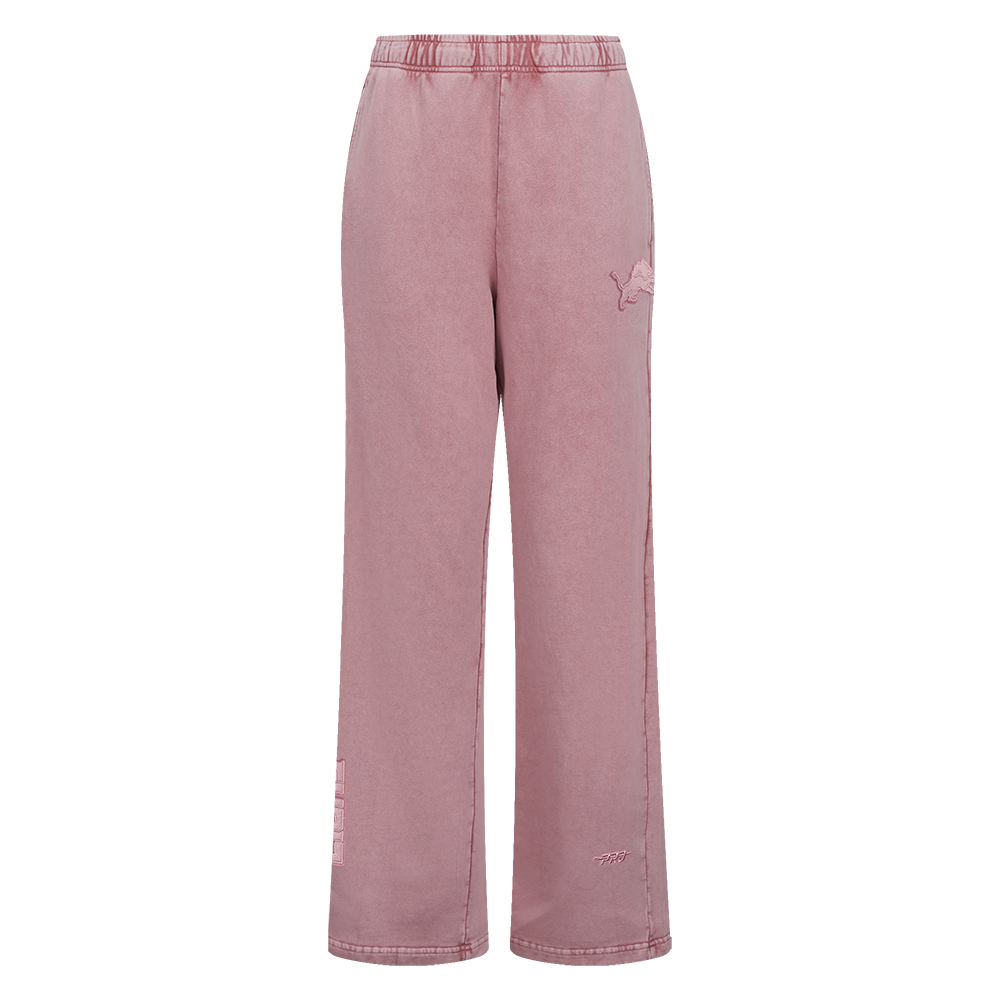 NFL DETROIT LIONS WASHED CLASSIC PANTALON OUATÉ POUR FEMME (MAUVE DÉLAVÉ)