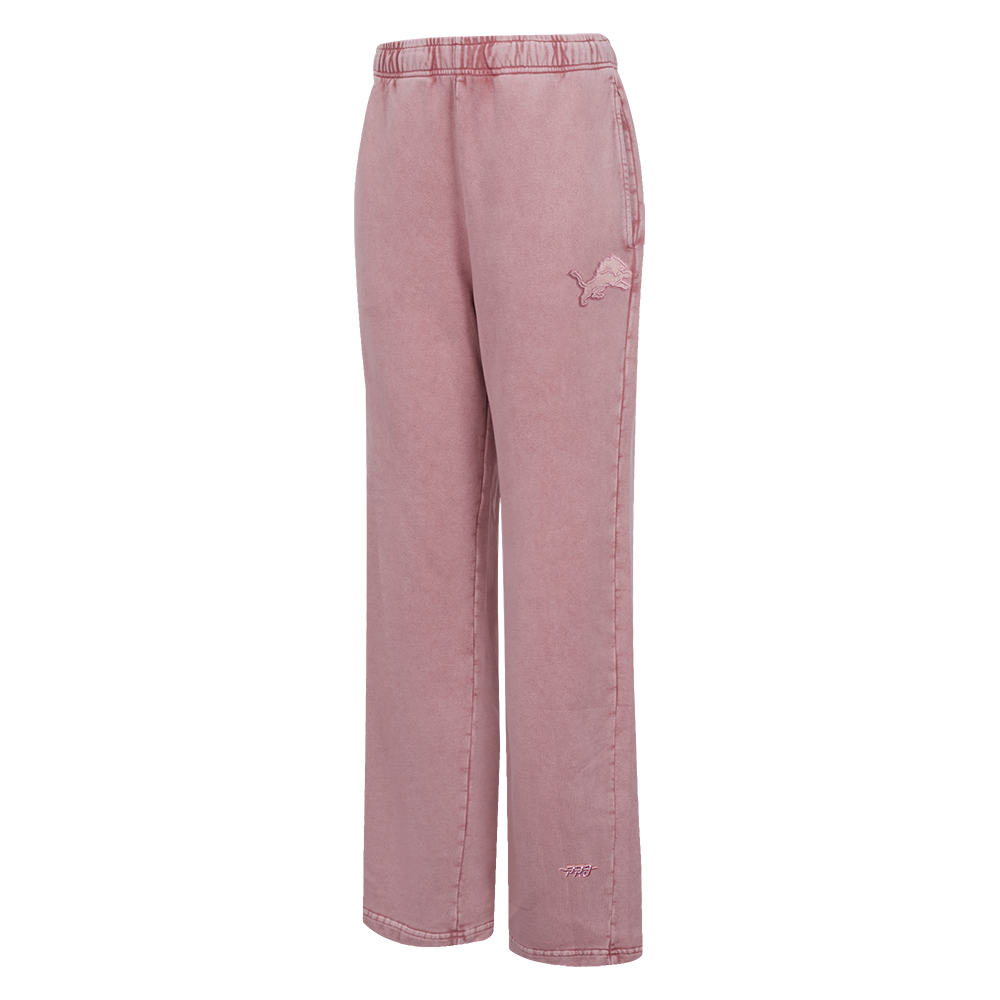 NFL DETROIT LIONS WASHED CLASSIC PANTALON OUATÉ POUR FEMME (MAUVE DÉLAVÉ)