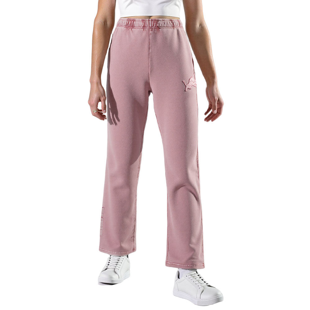NFL DETROIT LIONS WASHED CLASSIC PANTALON OUATÉ POUR FEMME (MAUVE DÉLAVÉ)