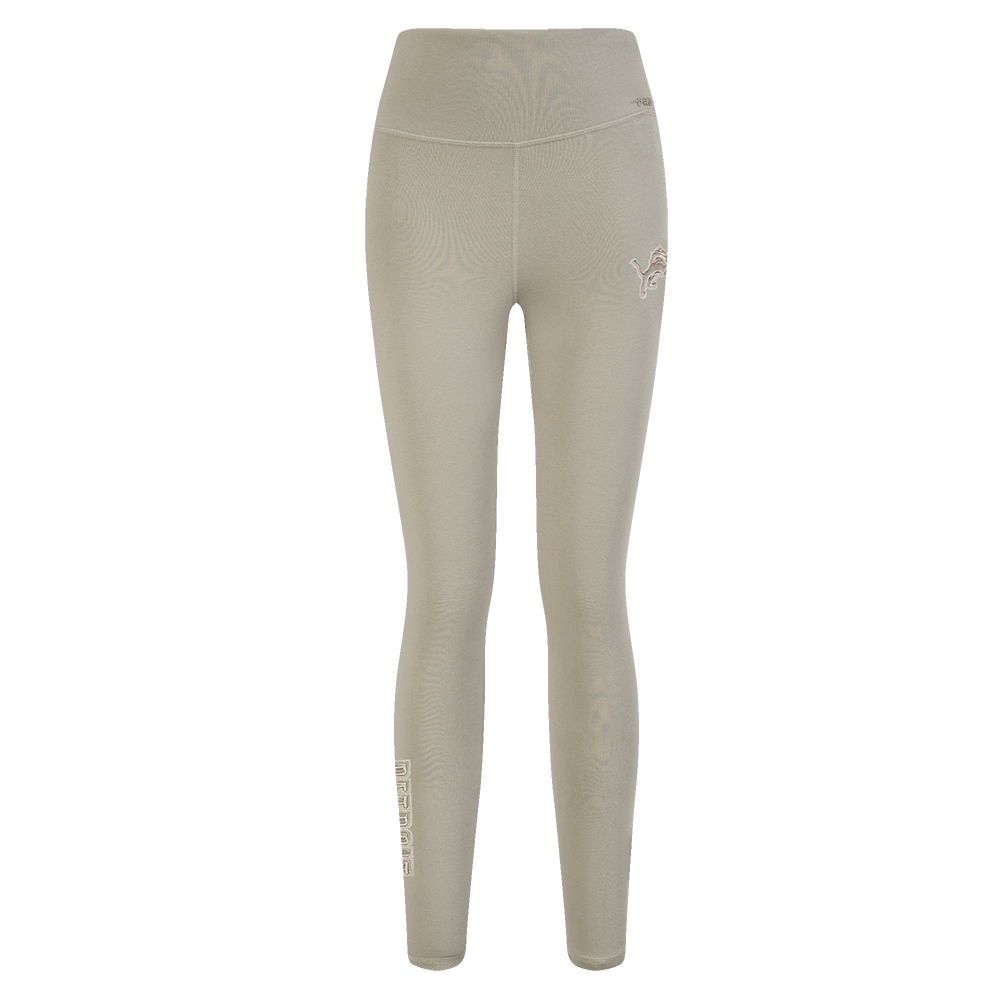 NFL DETROIT LIONS NEUTRAL LEGGING EN JERSEY ÉPAIS POUR FEMME (TAUPE)