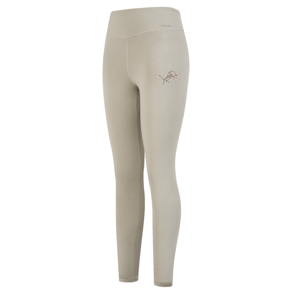NFL DETROIT LIONS NEUTRAL LEGGING EN JERSEY ÉPAIS POUR FEMME (TAUPE)
