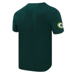 NFL GREEN BAY PACKERS  CLASSIC CHENILLE MEN'S   TEE (FOREST GREEN)