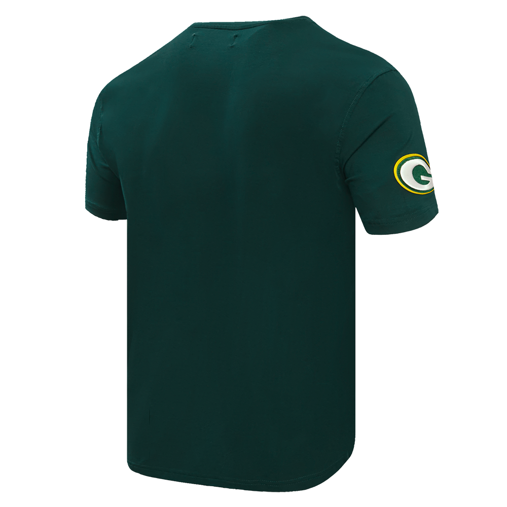 NFL GREEN BAY PACKERS  CLASSIC CHENILLE MEN'S   TEE (FOREST GREEN)