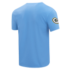NFL GREEN BAY PACKERS  CLASSIC CHENILLE SINGLE JERSEY TEE (UNIVERSITY BLUE)