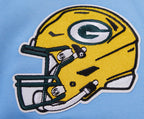 NFL GREEN BAY PACKERS  CLASSIC CHENILLE SINGLE JERSEY TEE (UNIVERSITY BLUE)