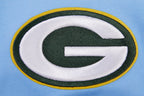 NFL GREEN BAY PACKERS  CLASSIC CHENILLE SINGLE JERSEY TEE (UNIVERSITY BLUE)