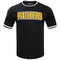 NFL GREEN BAY PACKERS CLASSIC CHENILLE TEE (BLACK)