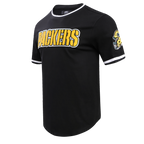 NFL GREEN BAY PACKERS CLASSIC CHENILLE TEE (BLACK)
