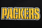 NFL GREEN BAY PACKERS CLASSIC CHENILLE TEE (BLACK)