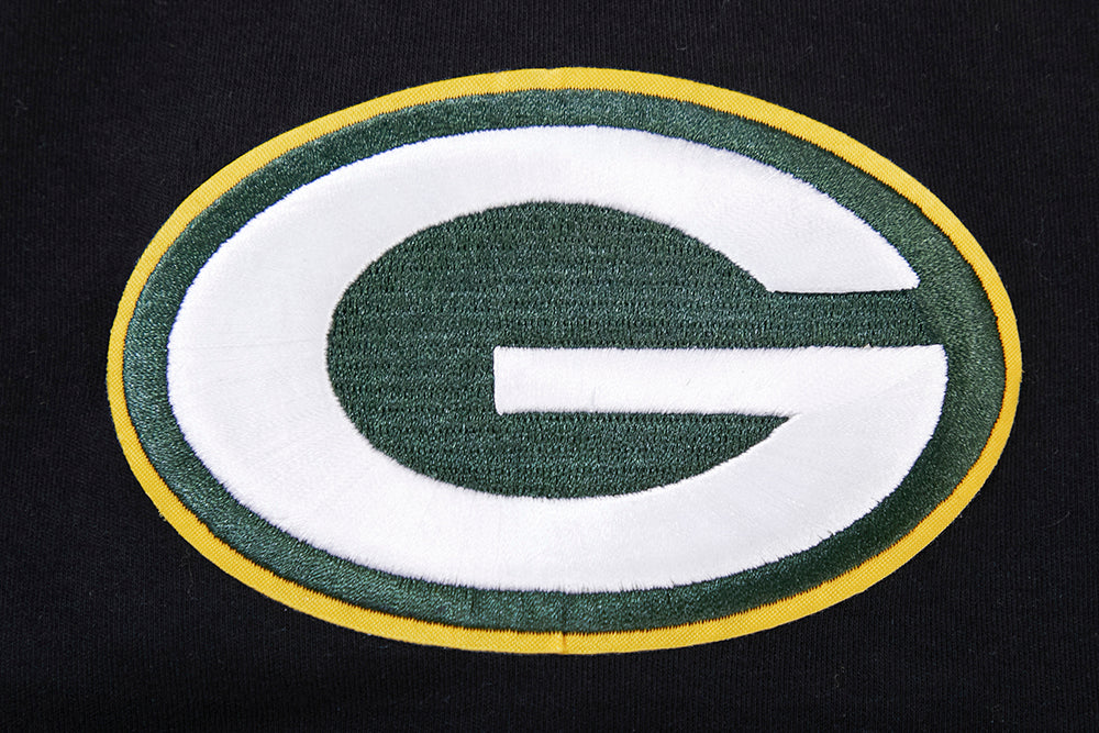 NFL GREEN BAY PACKERS CLASSIC CHENILLE TEE (BLACK)