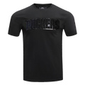 NFL GREEN BAY PACKERS TRIPLE BLACK MEN'S   TEE (TRIPLE BLACK)