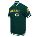 NFL GREEN BAY PACKERS CLASSIC MEN'S WARM UP JACKET (FOREST GREEN)
