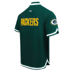 NFL GREEN BAY PACKERS CLASSIC MEN'S WARM UP JACKET (FOREST GREEN)