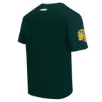 NFL GREEN BAY PACKERS OLD ENGLISH T-SHIRT POUR HOMME (VERT FORÊT)