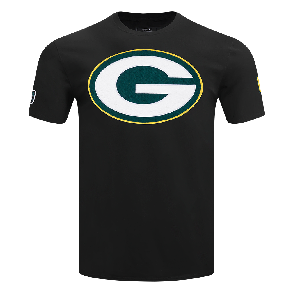 NFL GREEN BAY PACKERS MASHUP MEN'S TEE (BLACK)