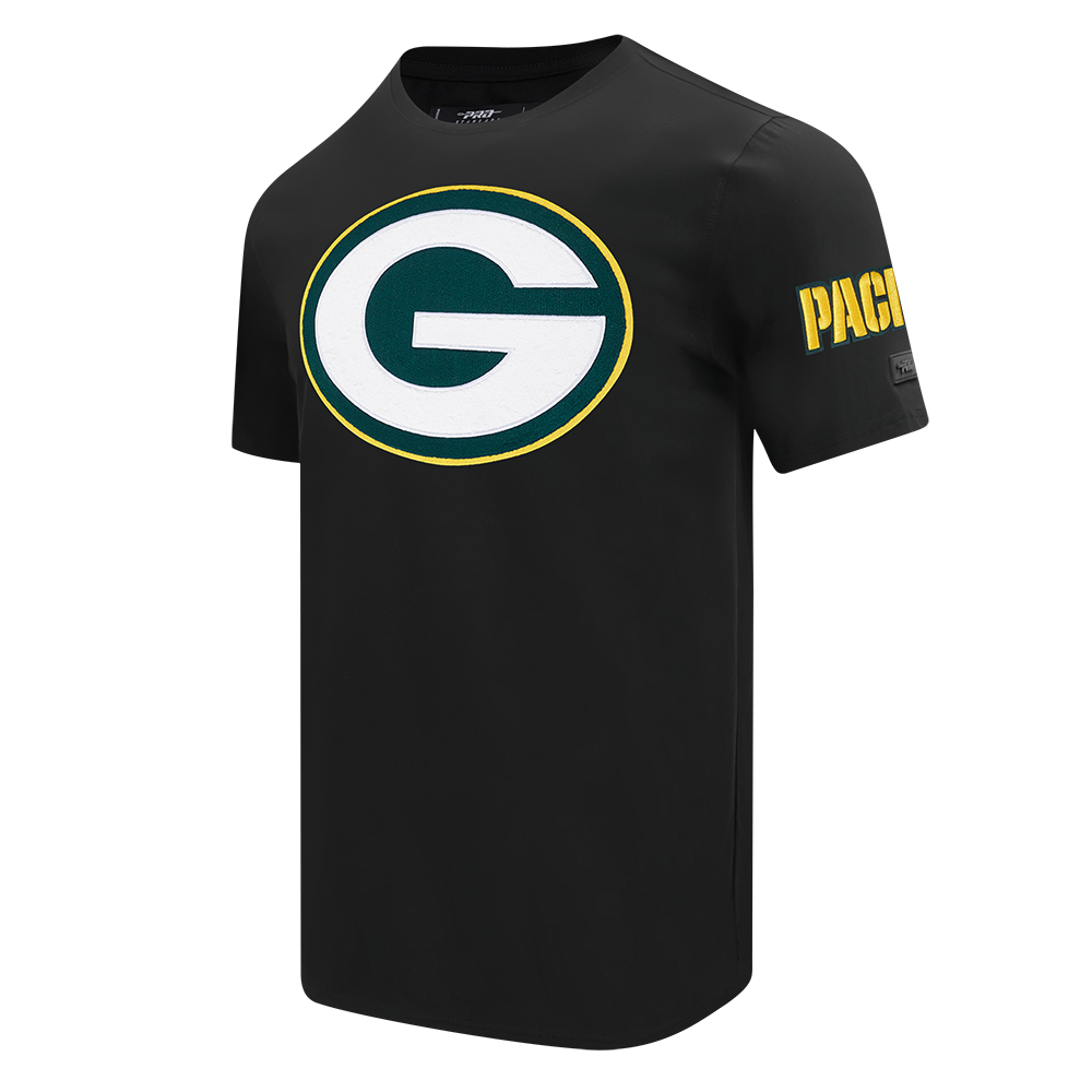 NFL GREEN BAY PACKERS MASHUP MEN'S TEE (BLACK)