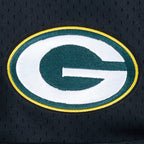 NFL GREEN BAY PACKERS JORDAN LOVE #10 CLASSIC MESH PNN CHEMISE BOUTONNÉE EN FILET POUR HOMME (NOIR)